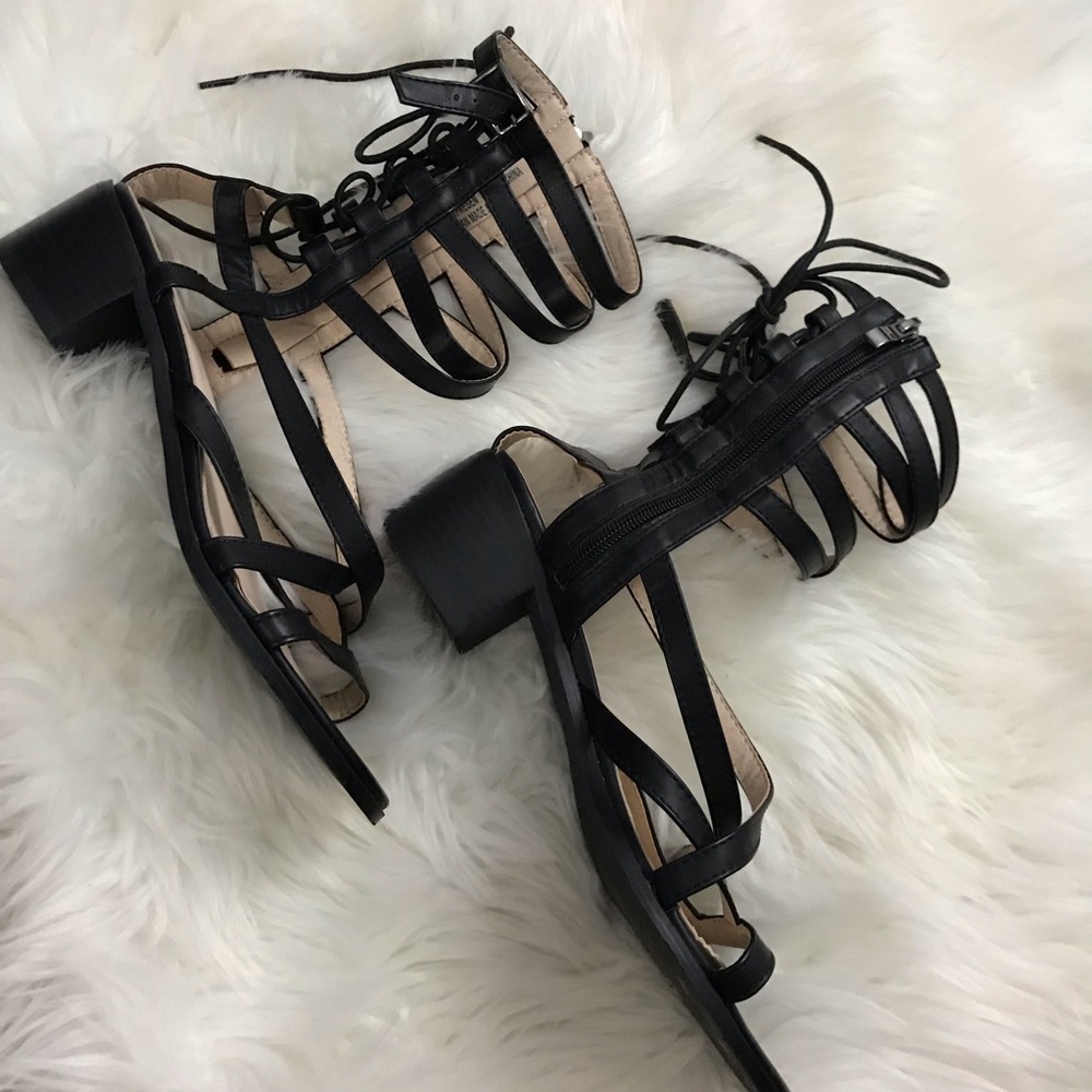 Catherine Malandrino |Gladiator block heel Sandals